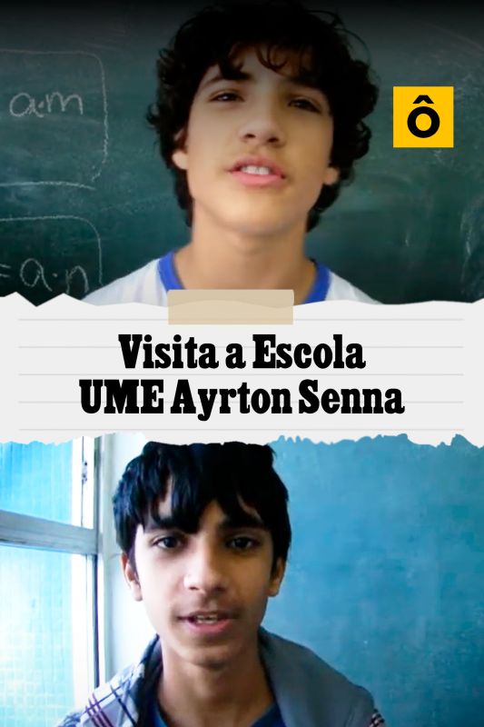 Visita a Escola UME Ayrton Senna