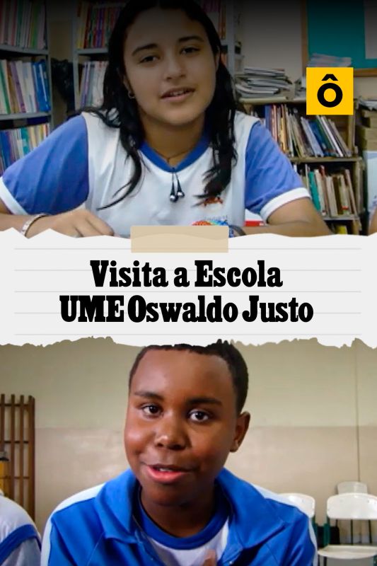 Visita a Escola UME Oswaldo Justo